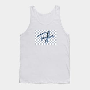 Taylor Checkerboard (1989) Tank Top